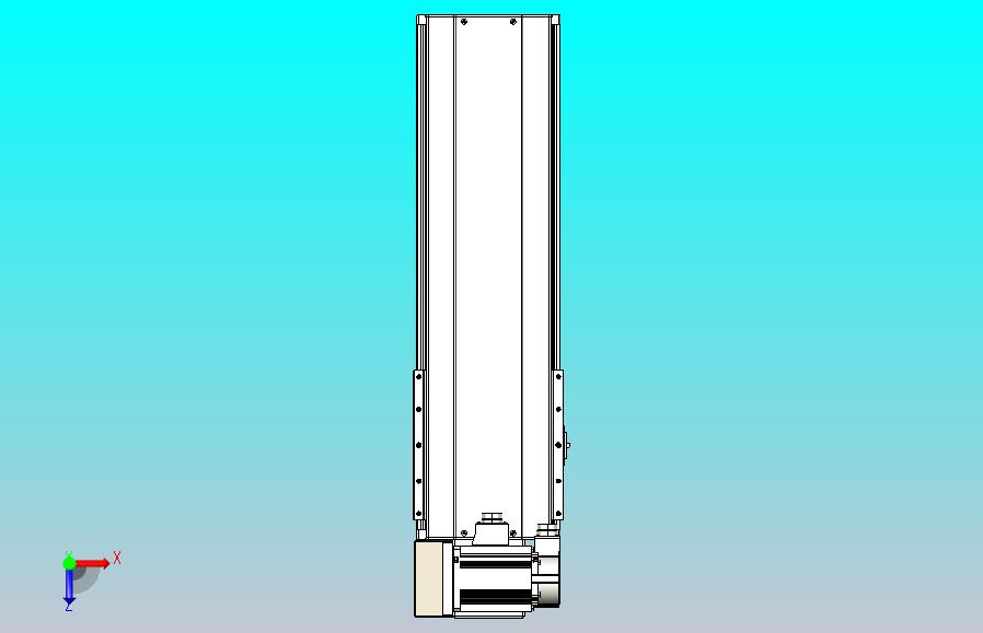 皮带直线轴半封闭可选导轨TPA-HNB-220D-176-L400-LU-Y-P1K-N3