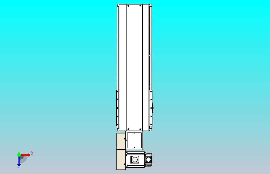 皮带直线轴半封闭可选导轨TPA-HNB-220D-176-L400-ML-C-P1K-N3