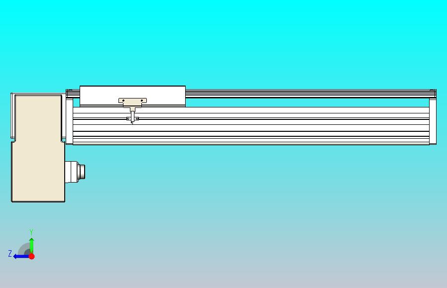 皮带直线轴半封闭可选导轨TPA-HNB-220D-176-L400-RP-C-P1K-N3