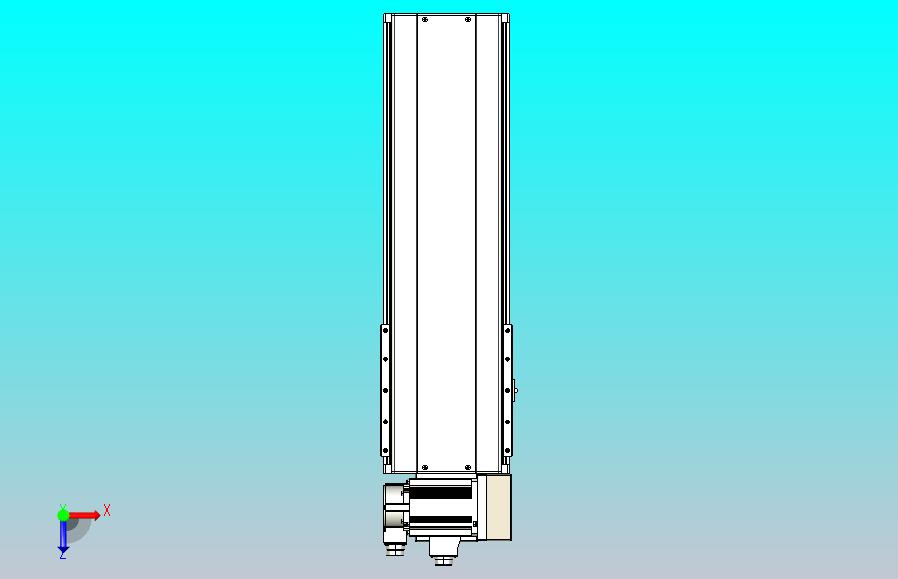 皮带直线轴半封闭可选导轨TPA-HNB-220D-176-L400-RU-Y-P1K-N3