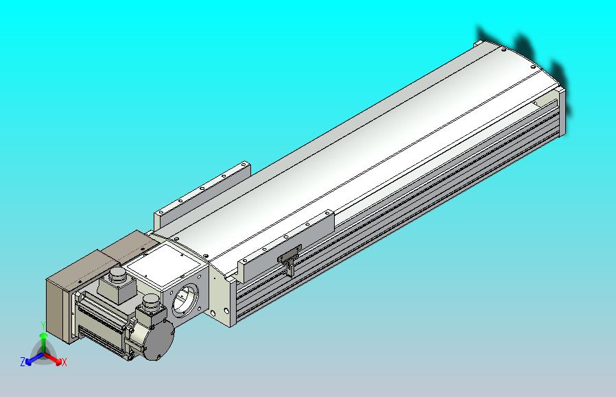 皮带直线轴半封闭可选导轨TPA-HNB-220D-176-L450-ML-C-P1K-N3