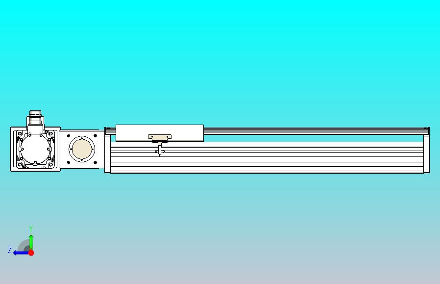 皮带直线轴半封闭可选导轨TPA-HNB-220D-176-L450-ML-Y-P1K-N3