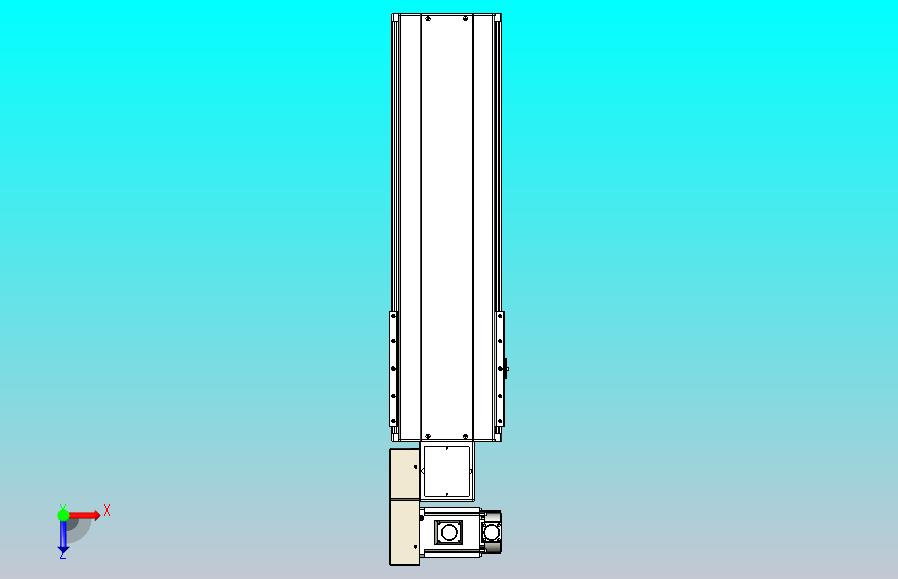 皮带直线轴半封闭可选导轨TPA-HNB-220D-176-L450-ML-Y-P1K-N3