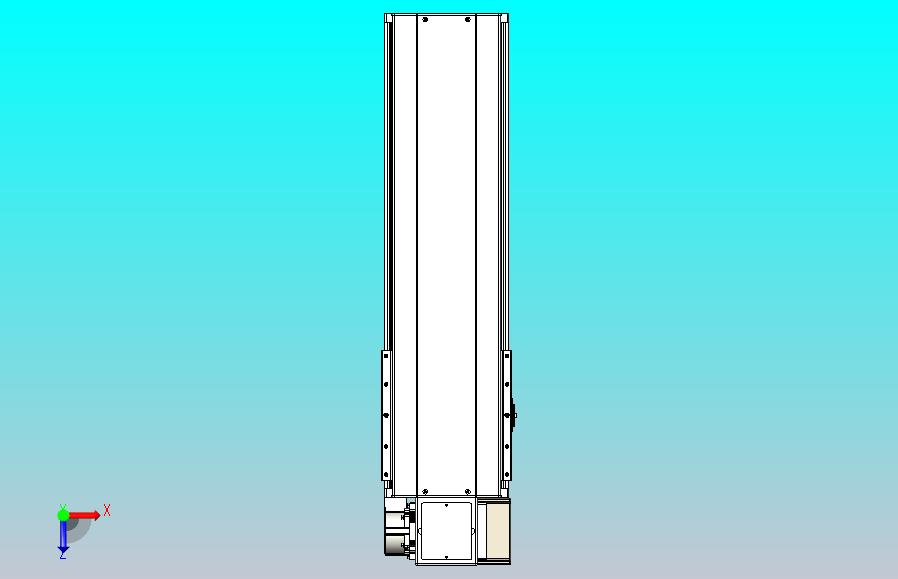 皮带直线轴半封闭可选导轨TPA-HNB-220D-176-L450-RP-Y-P1K-N3