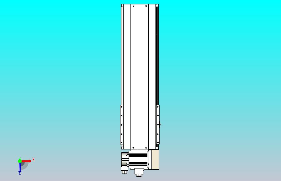 皮带直线轴半封闭可选导轨TPA-HNB-220D-176-L450-RU-C-P1K-N3