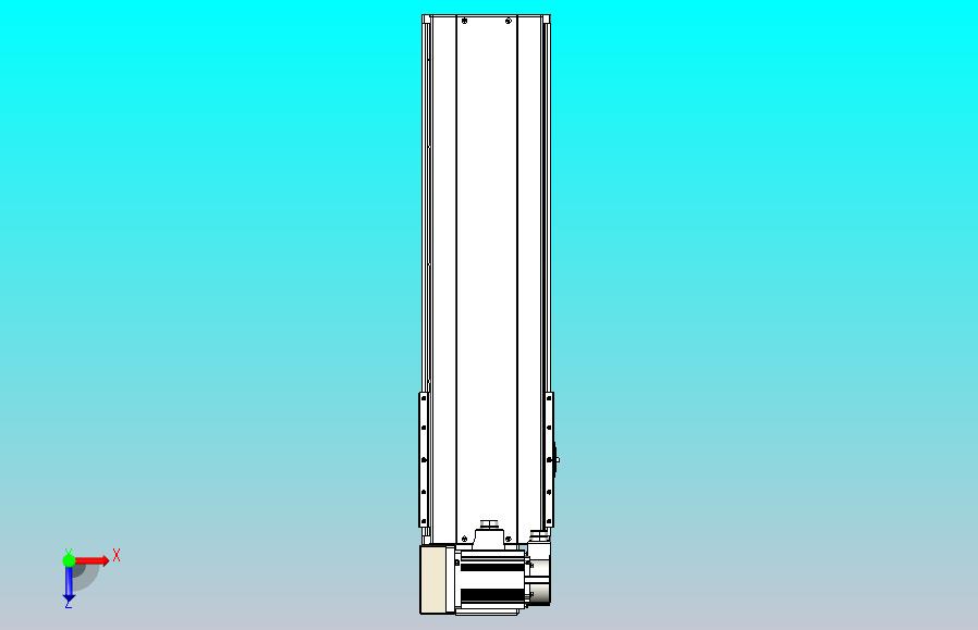 皮带直线轴半封闭可选导轨TPA-HNB-220D-176-L500-LU-C-P1K-N3