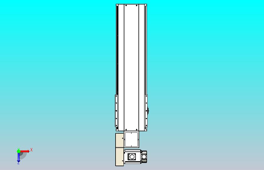皮带直线轴半封闭可选导轨TPA-HNB-220D-176-L500-ML-C-P1K-N3