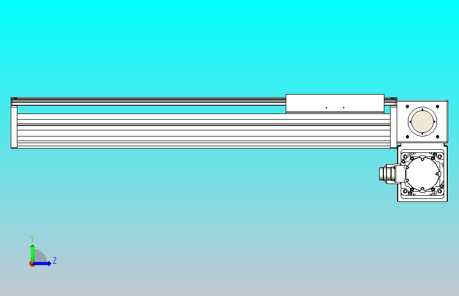 皮带直线轴半封闭可选导轨TPA-HNB-220D-176-L500-RP-C-P1K-N3
