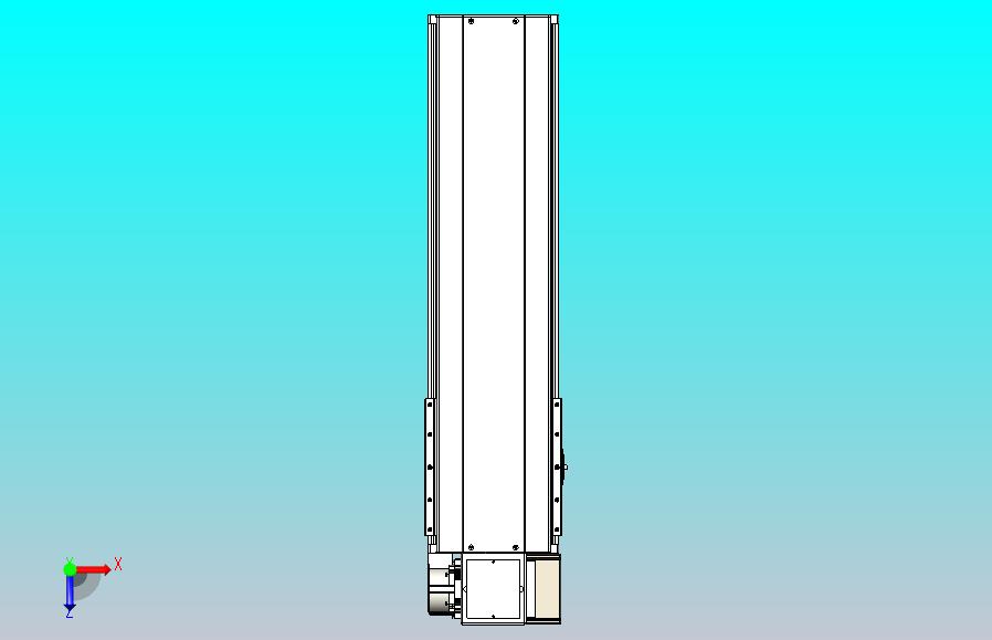 皮带直线轴半封闭可选导轨TPA-HNB-220D-176-L500-RP-Y-P1K-N3