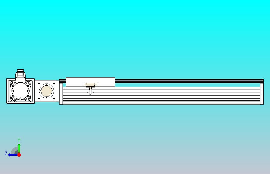 皮带直线轴半封闭可选导轨TPA-HNB-220D-176-L550-ML-Y-P1K-N3