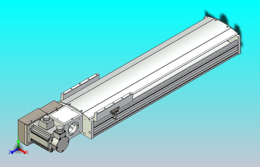 皮带直线轴半封闭可选导轨TPA-HNB-220D-176-L550-ML-Y-P1K-N3