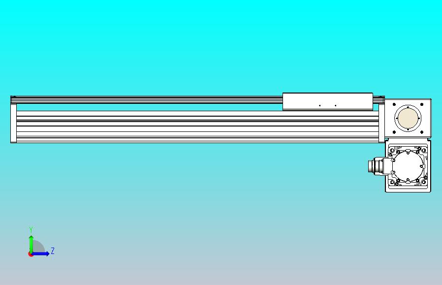皮带直线轴半封闭可选导轨TPA-HNB-220D-176-L550-RP-C-P1K-N3