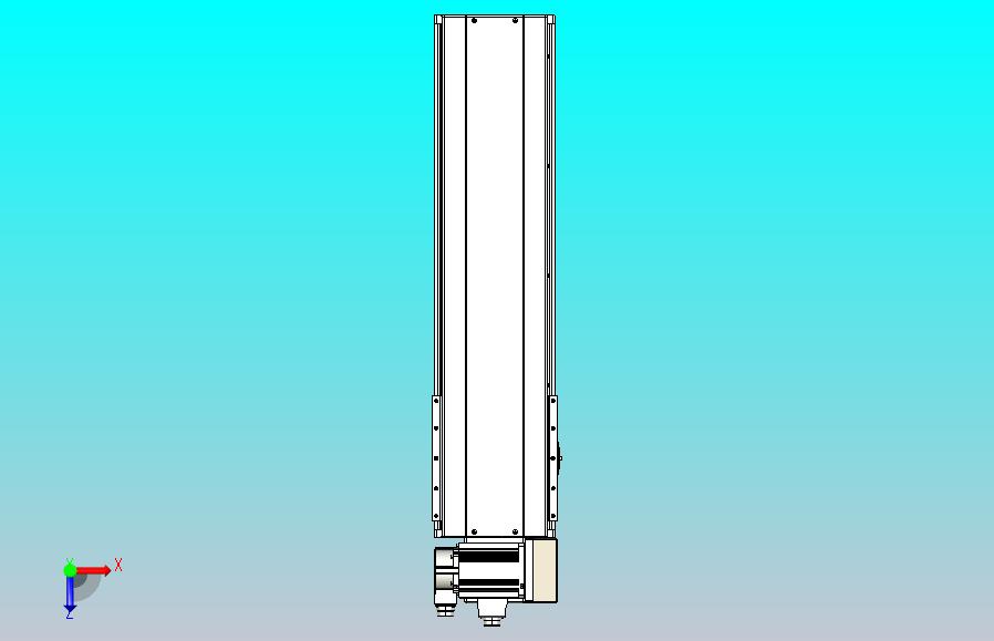 皮带直线轴半封闭可选导轨TPA-HNB-220D-176-L550-RU-C-P1K-N3