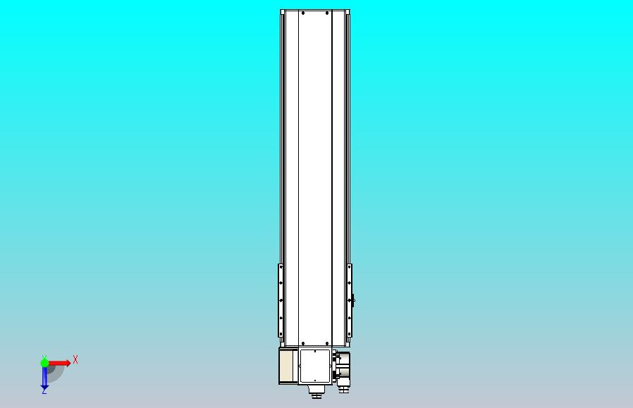 皮带直线轴半封闭可选导轨TPA-HNB-220D-176-L600-LP-Y-P1K-N3