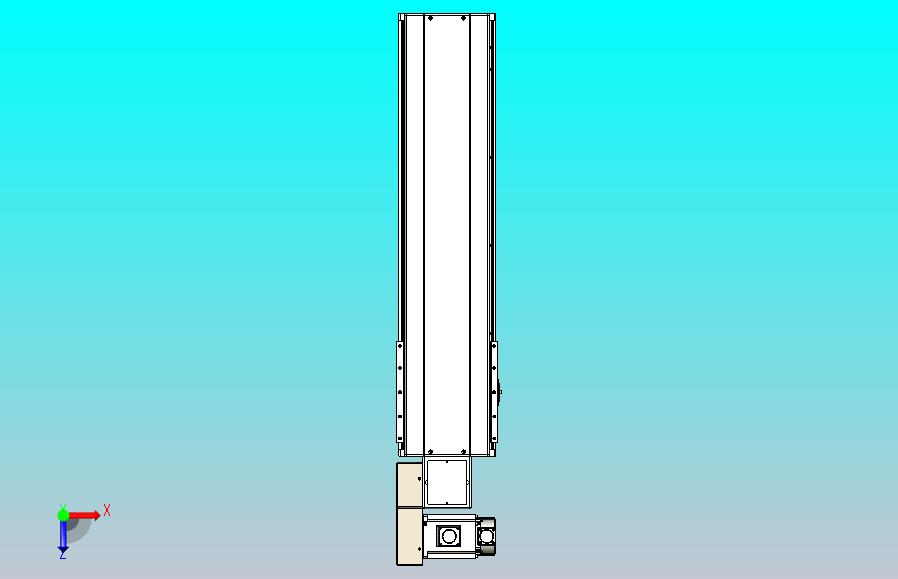 皮带直线轴半封闭可选导轨TPA-HNB-220D-176-L600-ML-C-P1K-N3