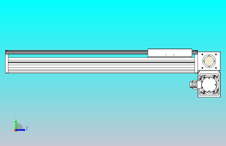 皮带直线轴半封闭可选导轨TPA-HNB-220D-176-L600-RP-C-P1K-N3
