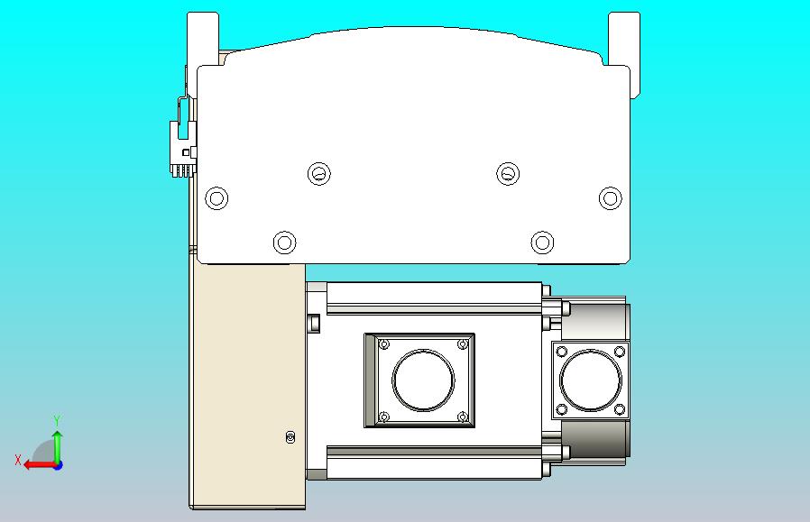 皮带直线轴半封闭可选导轨TPA-HNB-220D-176-L600-RP-Y-P1K-N3