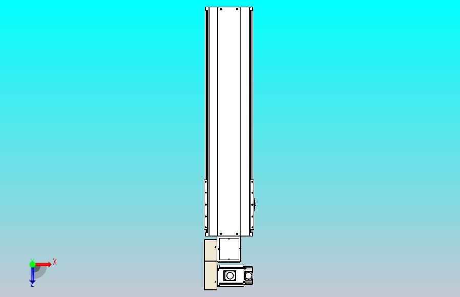 皮带直线轴半封闭可选导轨TPA-HNB-220D-176-L650-ML-C-P1K-N3