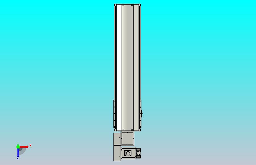 皮带直线轴半封闭可选导轨TPA-HNB-220D-176-L650-ML-Y-P1K-N3