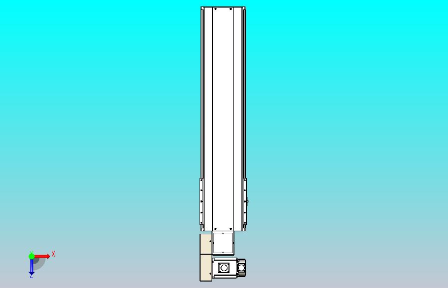 皮带直线轴半封闭可选导轨TPA-HNB-220D-176-L700-ML-Y-P1K-N3