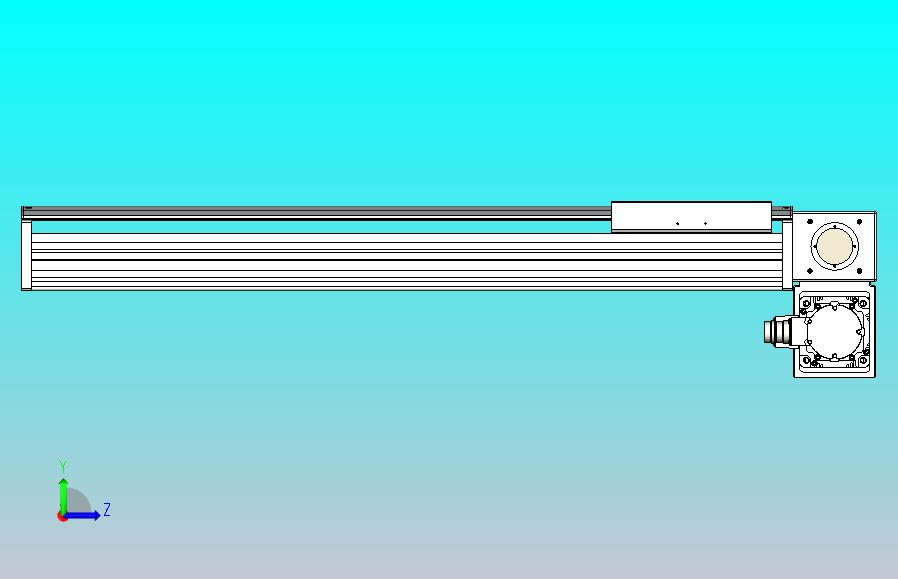 皮带直线轴半封闭可选导轨TPA-HNB-220D-176-L700-RP-C-P1K-N3
