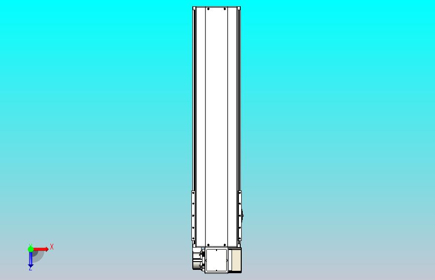 皮带直线轴半封闭可选导轨TPA-HNB-220D-176-L700-RP-Y-P1K-N3