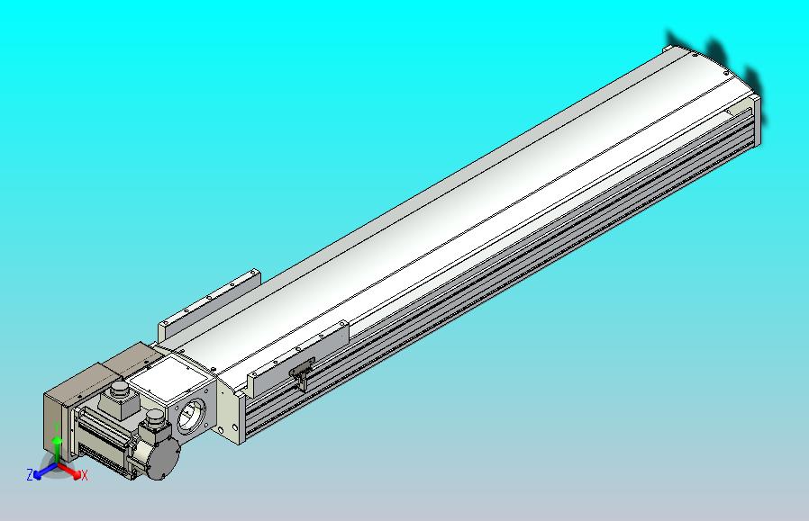 皮带直线轴半封闭可选导轨TPA-HNB-220D-176-L850-ML-Y-P1K-N3