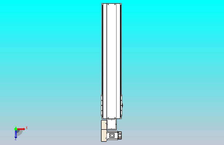 皮带直线轴半封闭可选导轨TPA-HNB-220D-176-L850-ML-Y-P1K-N3