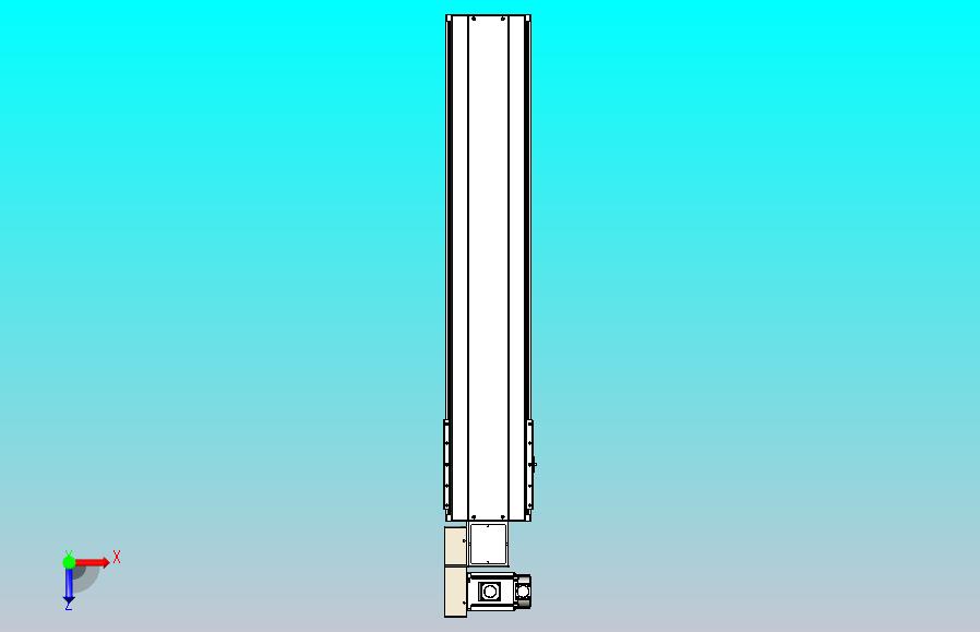 皮带直线轴半封闭可选导轨TPA-HNB-220D-176-L900-ML-Y-P1K-N3