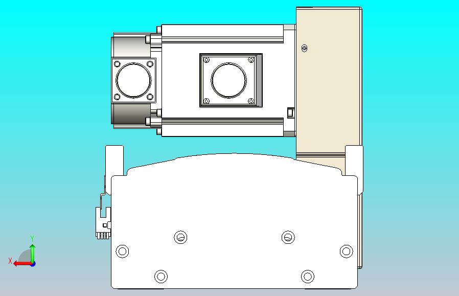 皮带直线轴半封闭可选导轨TPA-HNB-220D-176-L950-LU-Y-P1K-N3