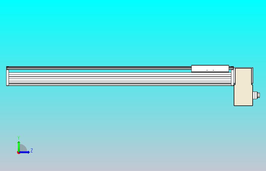 皮带直线轴半封闭可选导轨TPA-HNB-220D-176-L1000-LP-C-P1K-N3
