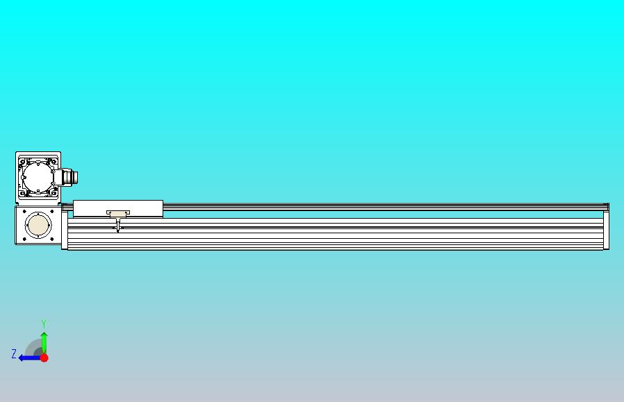 皮带直线轴半封闭可选导轨TPA-HNB-220D-176-L1000-LU-C-P1K-N3