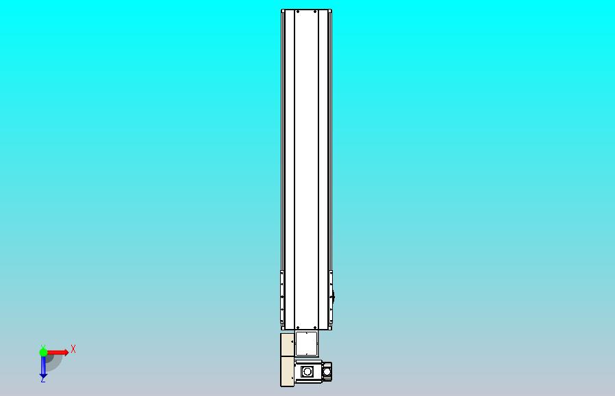皮带直线轴半封闭可选导轨TPA-HNB-220D-176-L1000-ML-Y-P1K-N3