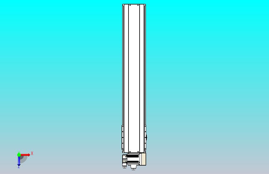 皮带直线轴半封闭可选导轨TPA-HNB-220D-176-L1000-RU-C-P1K-N3