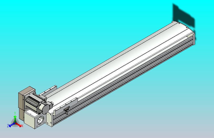 皮带直线轴半封闭可选导轨TPA-HNB-220D-176-L1050-LU-C-P1K-N3