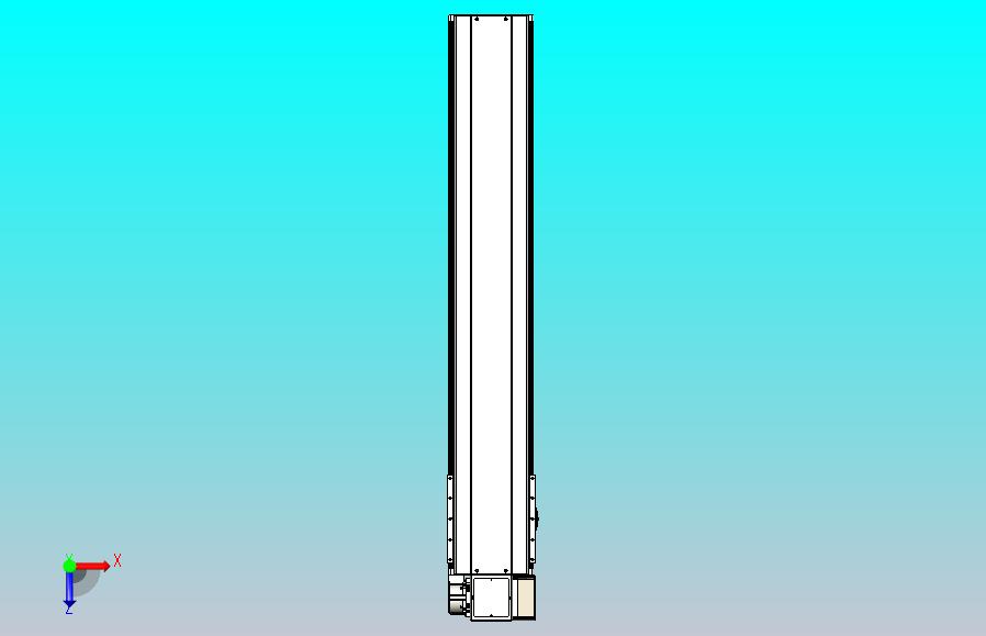 皮带直线轴半封闭可选导轨TPA-HNB-220D-176-L1050-RP-Y-P1K-N3