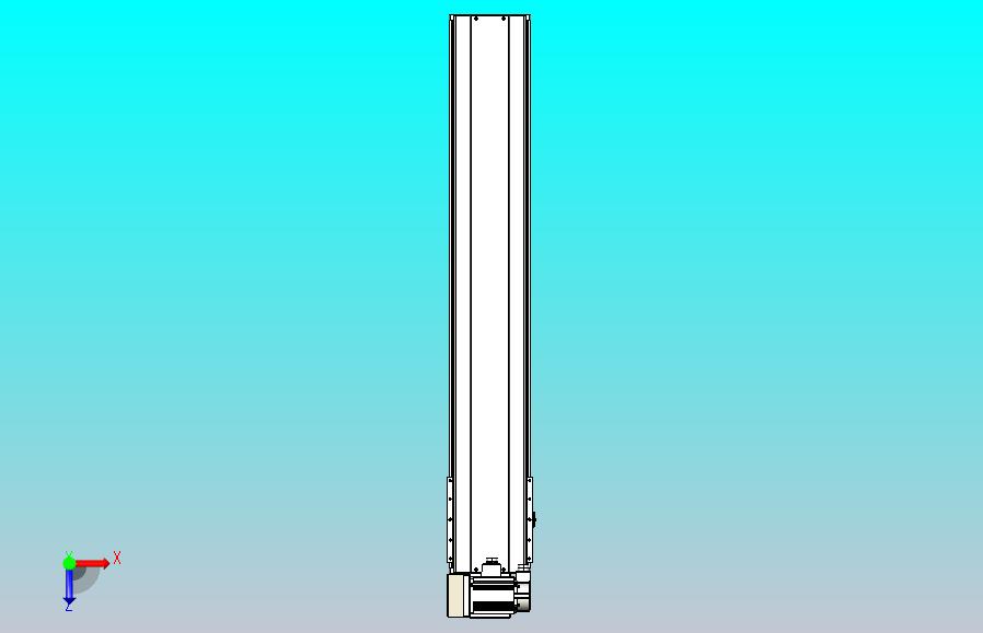 皮带直线轴半封闭可选导轨TPA-HNB-220D-176-L1100-LU-C-P1K-N3