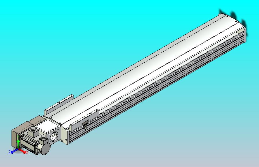 皮带直线轴半封闭可选导轨TPA-HNB-220D-176-L1100-ML-Y-P1K-N3