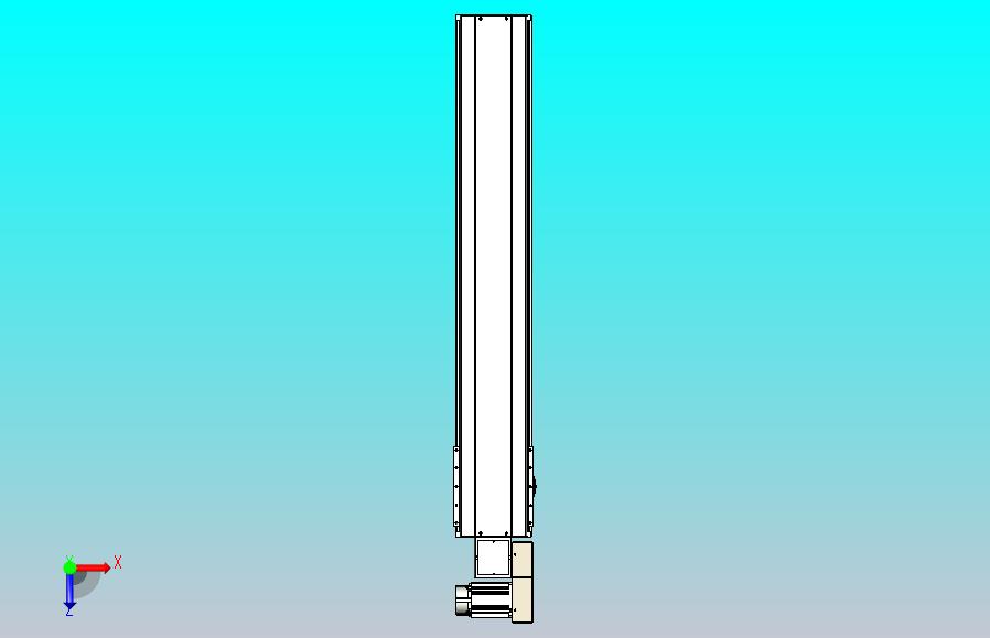 皮带直线轴半封闭可选导轨TPA-HNB-220D-176-L1100-MR-Y-P1K-N3