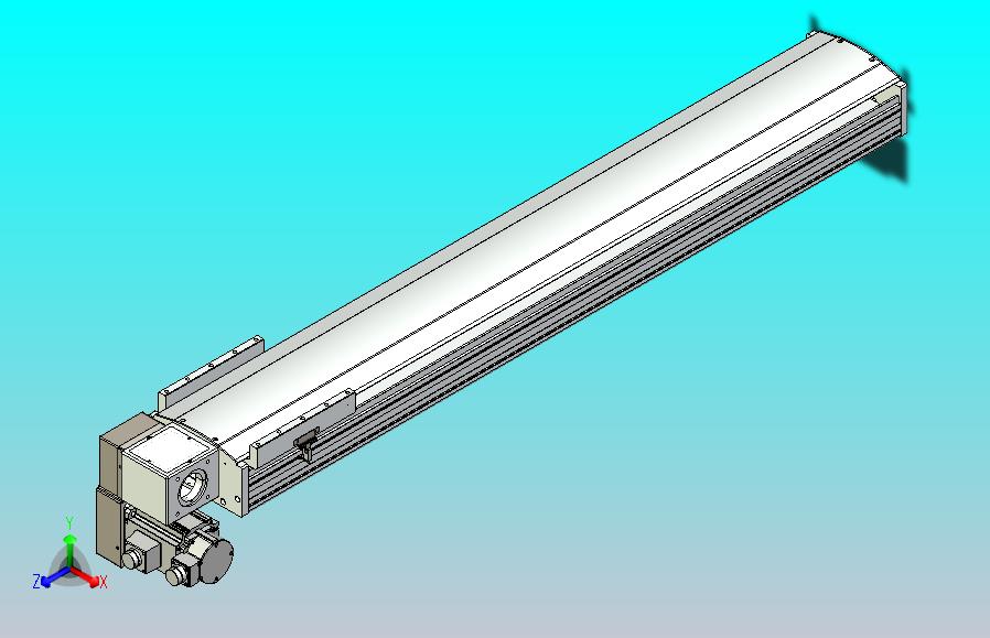 皮带直线轴半封闭可选导轨TPA-HNB-220D-176-L1150-LP-Y-P1K-N3