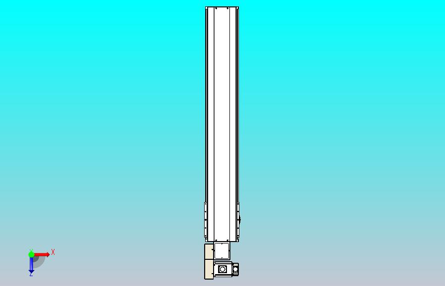 皮带直线轴半封闭可选导轨TPA-HNB-220D-176-L1150-ML-Y-P1K-N3