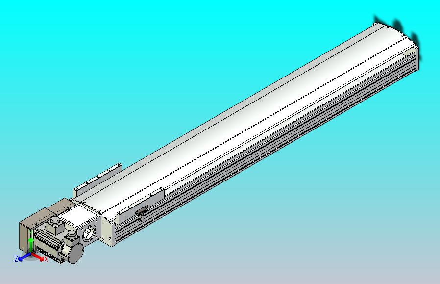 皮带直线轴半封闭可选导轨TPA-HNB-220D-176-L1150-ML-Y-P1K-N3