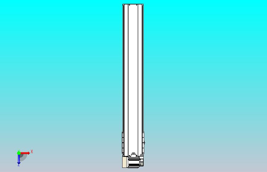 皮带直线轴半封闭可选导轨TPA-HNB-220D-176-L1200-LU-C-P1K-N3