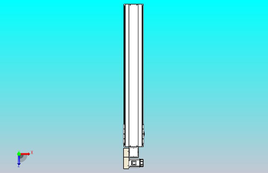 皮带直线轴半封闭可选导轨TPA-HNB-220D-176-L1200-ML-Y-P1K-N3