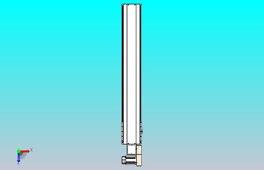 皮带直线轴半封闭可选导轨TPA-HNB-220D-176-L1200-MR-C-P1K-N3