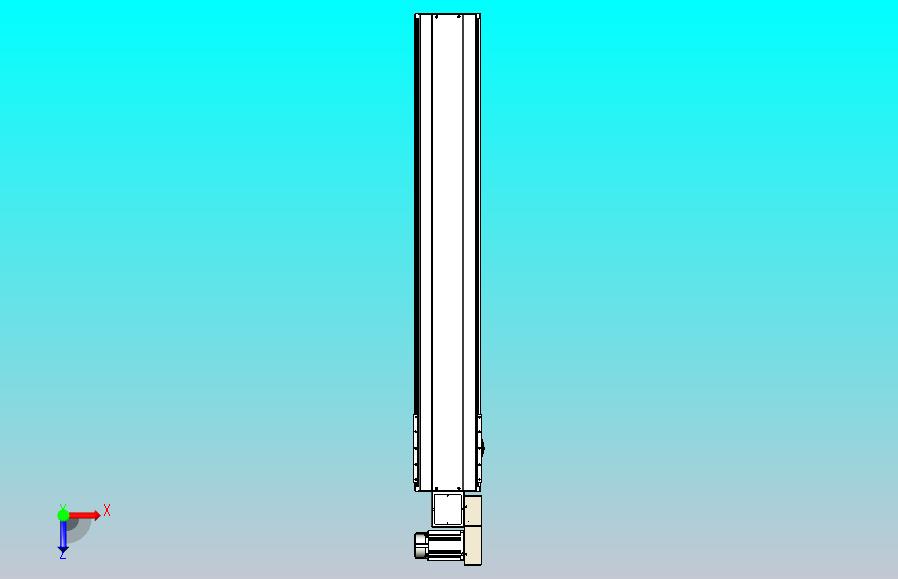 皮带直线轴半封闭可选导轨TPA-HNB-220D-176-L1200-MR-Y-P1K-N3