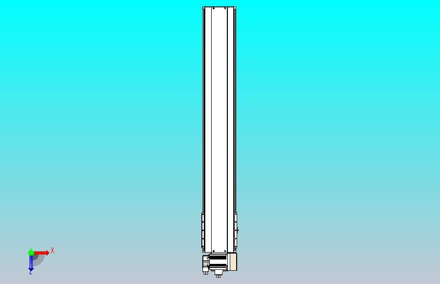 皮带直线轴半封闭可选导轨TPA-HNB-220D-176-L1200-RU-Y-P1K-N3