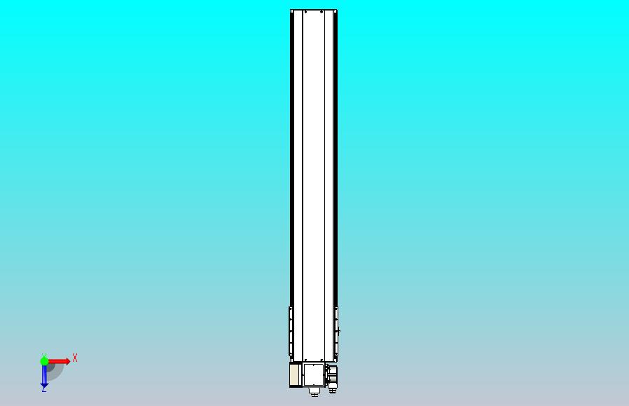 皮带直线轴半封闭可选导轨TPA-HNB-220D-176-L1250-LP-Y-P1K-N3