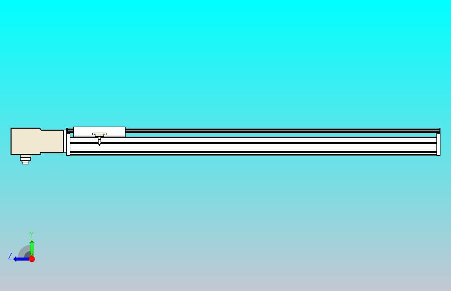 皮带直线轴半封闭可选导轨TPA-HNB-220D-176-L1250-MR-Y-P1K-N3