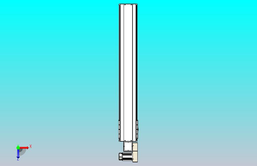 皮带直线轴半封闭可选导轨TPA-HNB-220D-176-L1250-MR-Y-P1K-N3